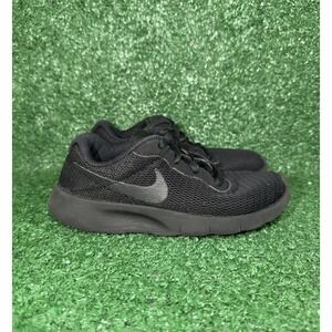 Nike Tanjun Toddler Kids Size 13C Black Running Shoes Walking Sneakers Preschool